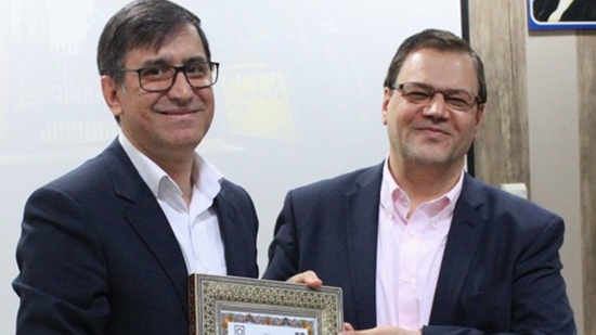 Dr. Afshin Ostovar  Dr. Bagher Larijani
  